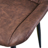 2* Faux Leather/PU Dining Chairs Dining Room Restaurant Chair Padded Modern