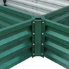 Garden Metal Raised Vegetable Planter Outdoor Flower Trough Herb Grow Bed Box
