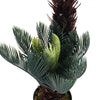 90cm Artificial Cycas Palm Plant in Pot Realistic Fake Tropical Tree Home Office