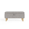 Linen Storage Ottoman Footstool Pouffe Bench Foot Stool Living Room Bedroom Seat