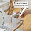 Modern Large Kitchen Dish Drainer Cutlery Utensils Drying Plate Rack Sink Shelf