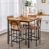 5 Pieces Dining Set Kitchen Table & 4 Chairs Set Dining Kitchen Furniture Modern