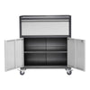 Metal Filing Cabinet Storage Organize Lockable HomeOffice Mobile 2-Door Cupboard