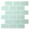 3D WATERPROOF WALLPAPER BATHROOM KITCHEN MOSAIC TILE WALL STICKER SELF-ADHESIVE