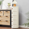Modern Bedside Table Bedroom Sofa Side End Multi-Functional Round Storage Unit