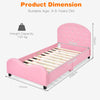 150CM Kids Bed Frame Children Slatted Platform Bed with Headboard and Footboard