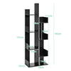 8-Tier Bookcase Bookshelf Space-Saving Storage Display Shelf Home Organizer
