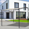 Metal Gazebo Outdoor Garden Patio Awning Shelter 3mx3m Sunshade Pergola Canopy