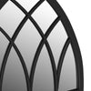 Tall Rustic Arch Wall Mirror Large Metal Window Style Frame Hallway Church Decor