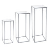Metal Frame Plinths Rack Acrylic Plate Flower Stand Wedding Arch Holder Backdrop