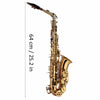 10.7Eb E-flat Alto Saxophone with Storage Case Mouthpiece Accessories Gold NEW