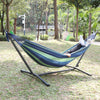 Heavy Duty Hammock w/ Steel Stand Outdoor Patio Garden Lounger Swing Chair Seat