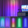 LED Corner Floor Lamp Adjustable RGB Colour Landing Atmosphere Lamp Smart Remote
