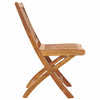 Folding Garden Chairs 6 pcs Solid Teak Wood Q7C8