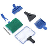 5 in 1 Fish Tank Aquarium Cleaning Tool Glass Brush Fishnet Magnetic Cleaner Kit