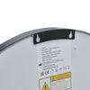 Fog-free Round LED Illuminated Bathroom Mirror Dimmable Lights Circle Wall Unit