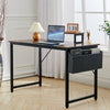 Computer Desk with Monitor Stand & Pocket Home Office PC Table Study Workstation