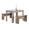 Rectangle Dining Tables for 2-4 Small Space, Wooden Kitchen Table Home/Office