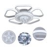 Modern 5 Heads Fan Wall Ceiling Light LED Daylight White Pendant Chandelier Lamp