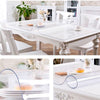 2mm Clear Soft Glass Wipe Tablecloth Clean Mat Waterproof Table Protection Cover