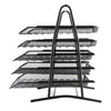 Office Filing Trays Holder A4 Document Letter Paper Storage 5 Tiers Post In Out