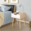 Bedside Table Nightstand Side Table Bedside Cabinet Storage Unit with Drawers