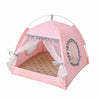 Pet Dog Cat Nest Tent House Puppy Cushion Warm Soft Sleeping Winter Fluffy Beds