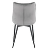 2/4x Dining Chairs with Velvet Padded Seat Kitchen Living Room Lounge Armchairs