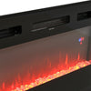 70in TV Stand Unit Cabinet &32" Electric Fireplace & 12 Colour LED Light &Remote