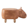 Upholstered Animal Shaped Ottoman Ride-on Footrest Stool Rest Seat TOY Kids New