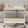 Portable Trolley Laptop Table Computer Desk Keyboard Tray Height Adjustable UK