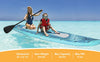 10/11.6 ft Adjustable Inflatable Surfboard Stand-Up SUP Inflatable Paddle Board