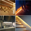 PIR Motion Sensor LED Strip Light Battery Powered Stairs Cabinet Closet Lights