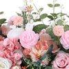 Artificial Flower Row Arrangement DIY Wedding Arch Top Table Backdrop Deco 100CM