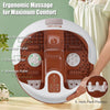 Steam Foot Massager Pedicure Sauna Bath Massage Machine W/ Temperature Control