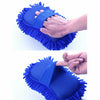 2x Car Auto Hand Wash Towel Microfiber Washing Gloves Coral Sponge Cleaning Tool