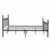 Panana 4ft Small Double & 4ft 6 Double Classic Metal Bed Frames in Black/White