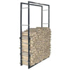 Metal Firewood Log Storage Rack Stand Holder Indoor/Outdoor Store Steel 14 Sizes