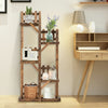 Multi-Layer Wooden Plant Pot Stand Indoor Outdoor Flower Display Shelf Rack
