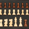 40x40cm Large Chess Wooden Set Folding Chessboard Magnetic Pieces Wood Board UK
