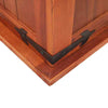 Retro Wooden Treasure Chest Vintage Storage Box Trunk Coffee Table Lockable UK