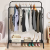 Heavy Duty Double Clothes Rail Hanging Rack Garment Display Stand Storage Shelf