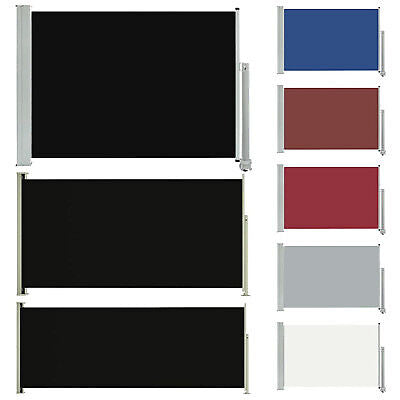 Patio Retractable Side Awning Privacy Screen Multi Colours Multi Sizes vidaXL