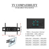 TV Stand Wall Mount Bracket Tilt Plasma for 32 40 42 46 50 55 60 70" Double Arms