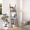 Blanket Ladder Towel Rack Towel Ladder 5-Tier Wall-Leaning Blanket Rack