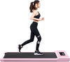 UK Fitness Treadmill Home Office Electric Walking Pad Under Desk Machine +Remote