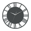 Round 30cm Kitchen Living Room Wall Clock Roman Numeral Skeleton Home Office