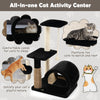 Multi-level Cat Tree Tower Kitty Cat Tree Condo Activity Center Scratching Posts