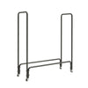 Large Firewood Rack Log Cart With Wheels Firewood Mover for Patio Fireplace Home