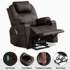 Electric Riser Recliner Leather Mobility Armchair Massage Heated Sofa Chair Home